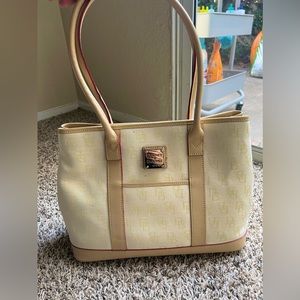 Dooney & Bourne Cream Purse